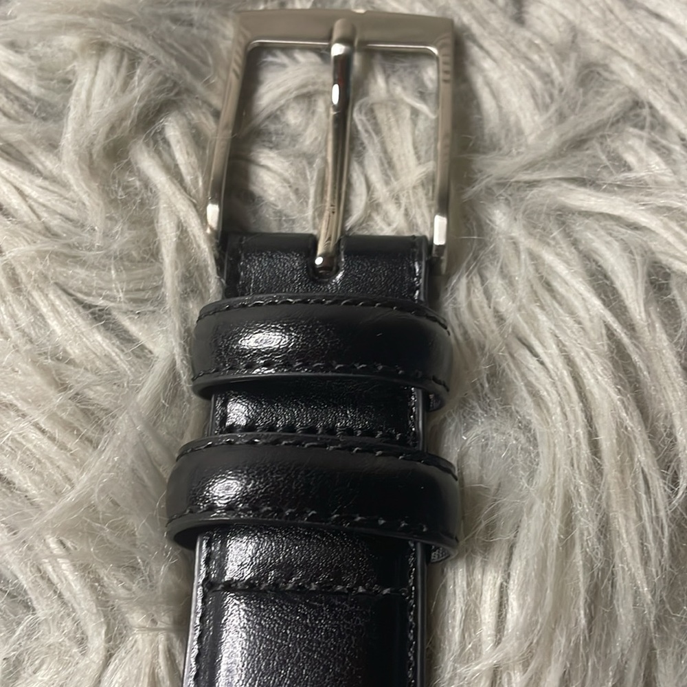 Perry Ellis Black Men's Belt (Size 52"/130) 1P35150K